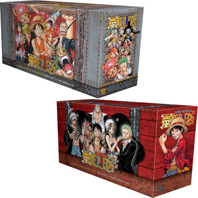 One Piece 2 Box Set Book Collection by Eiichiro Oda: Box Set 3 & 4