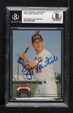 BAS 1992 Topps Stadium Club Jack Murphy Box Set Jason Varitek BGS Authentic 3c7