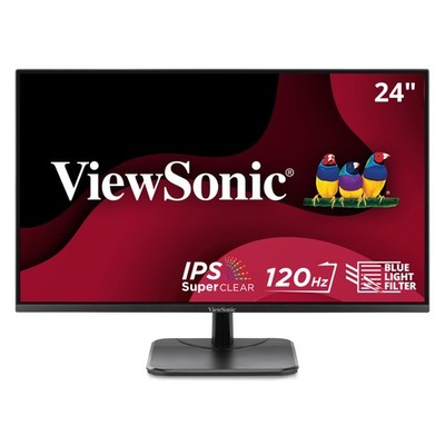 ViewSonic VA2456A-MHD 24 Inch IPS 1080p Monitor with 120Hz (CR)