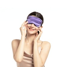 100 Mulberry Silk Sleep Mask Blackout Natural Adjustable Eye Mask for Sleeping