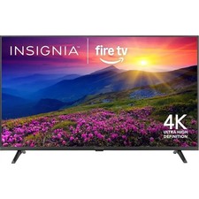 Insignia NS-50F501NA26 4K 50" LED HDR TV, Black