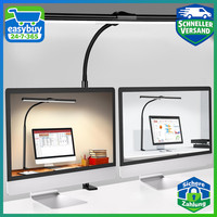 Schreibtischlampe LED Dimmbar Klemmbar Augenschutz 5 Farbtemperaturen 5