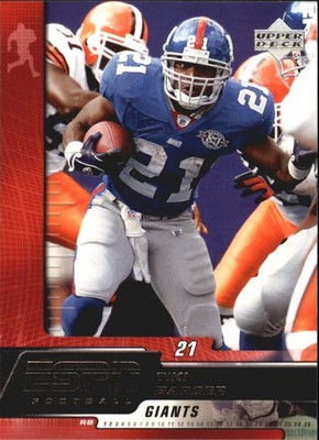 2005 Upper Deck ESPN #66 Tiki Barber - FB