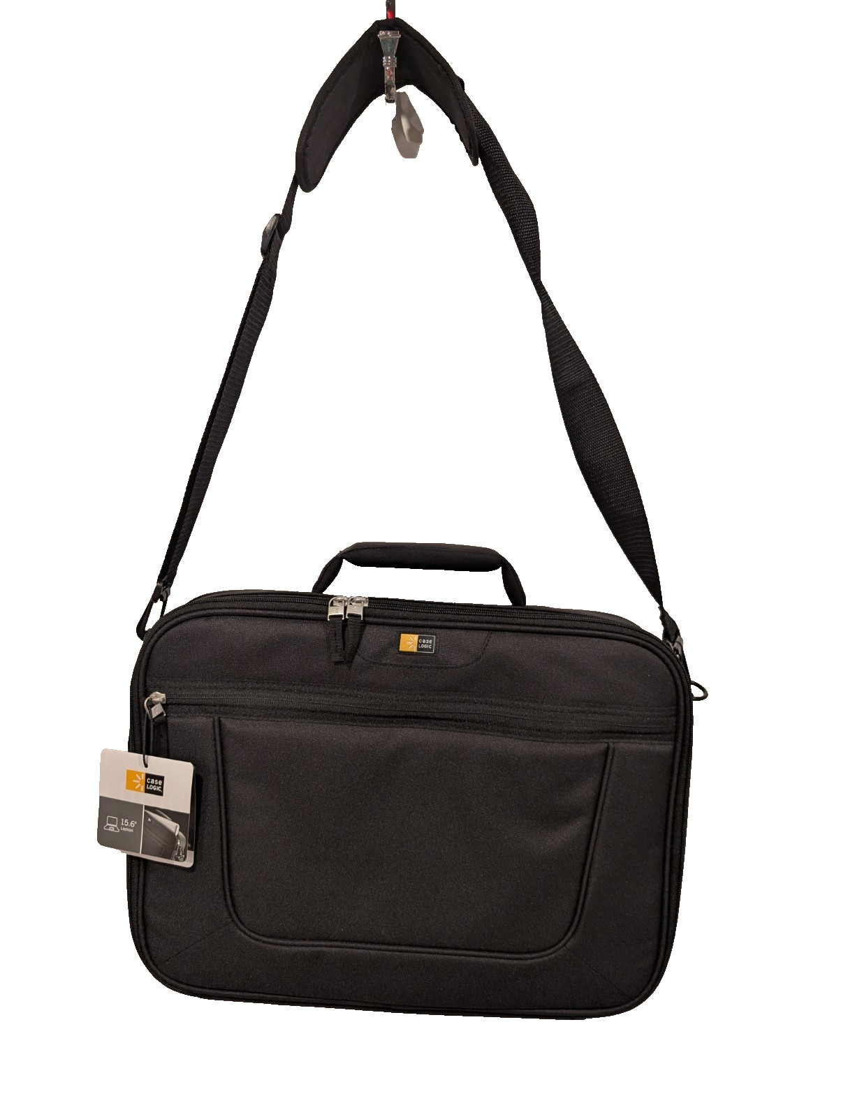 Case Logic 15.6" Laptop Bag Computer Bag Shoulder Strap NEW Black Work School