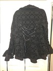 Torrid Nightmare Before Christmas Velvet Corset Jacket Blazer Size 1 Black — photo 2