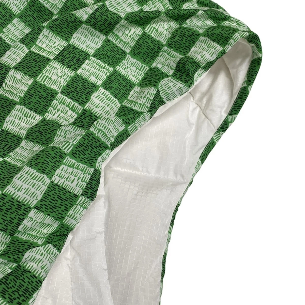 LOUIS VUITTON（LV） Giacca manica aperta originale Louis Vuitton LV Match FNOW30E54 bianco verde nero nylon