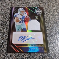 2023 Panini Limited Rookie Patch Auto Deuce Vaughn 108 Spotlight Gold 1675 2023 Panini Limited Rookie Patch Auto Deuce Vaughn 108 Spotlight Gold 1675