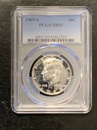 1969-S Kennedy Half PCGS PR 69 Silver Proof