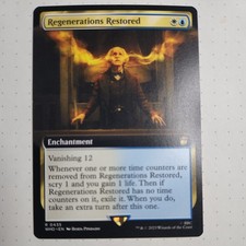 Regenerations Restored -NM Rare- Doctor Who 2023 WHO 0435 MTG magic tcg English