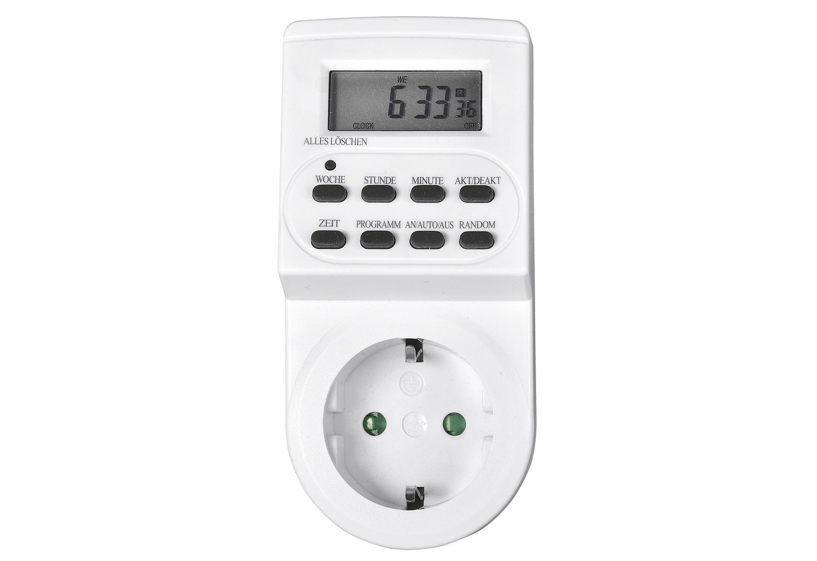 Heitech Wochen-Zeitschaltuhr elektronisch
