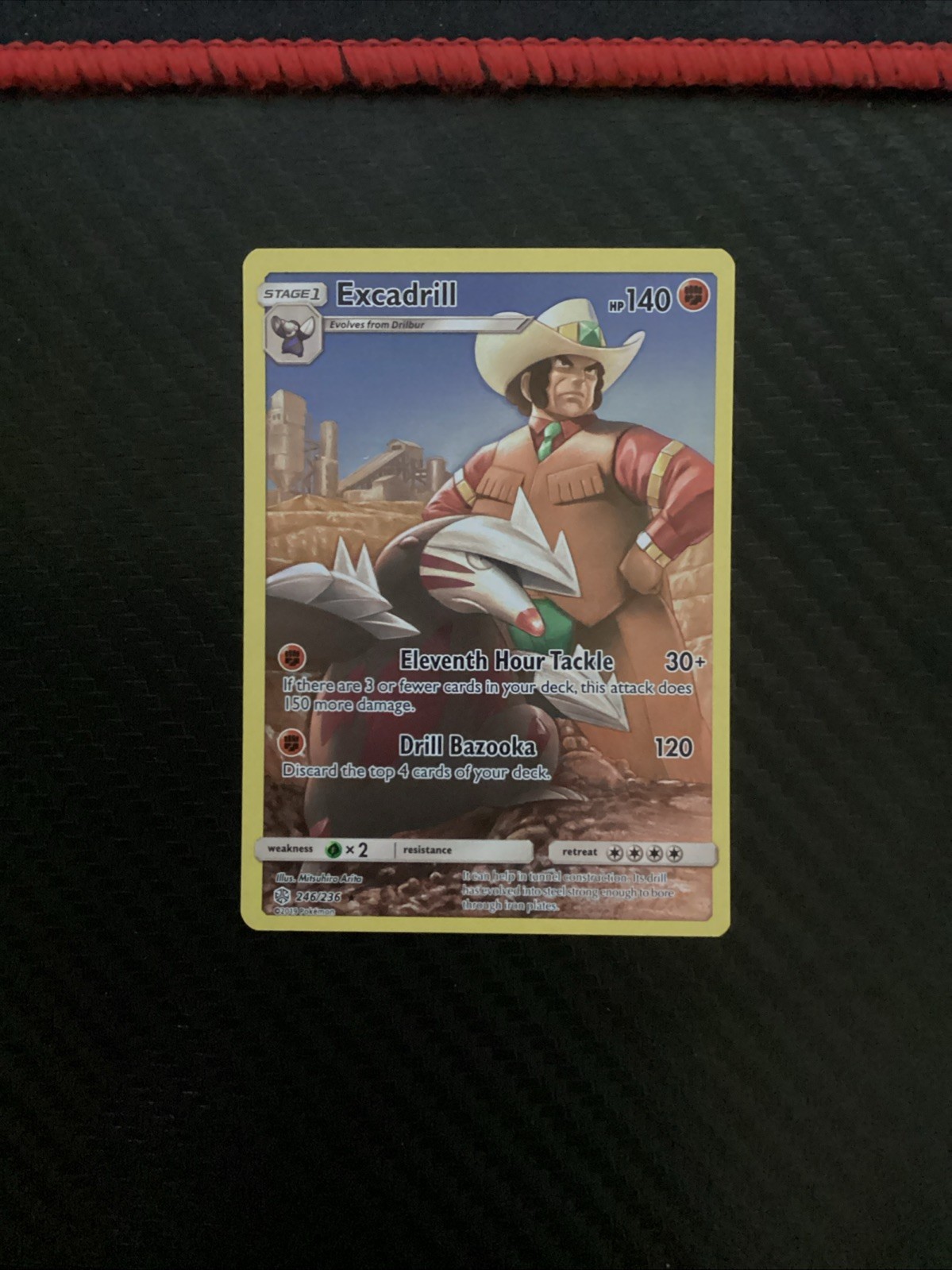 Excadrill (Secret) 246/236 Sm-Cosmic Eclipse Holo: NM