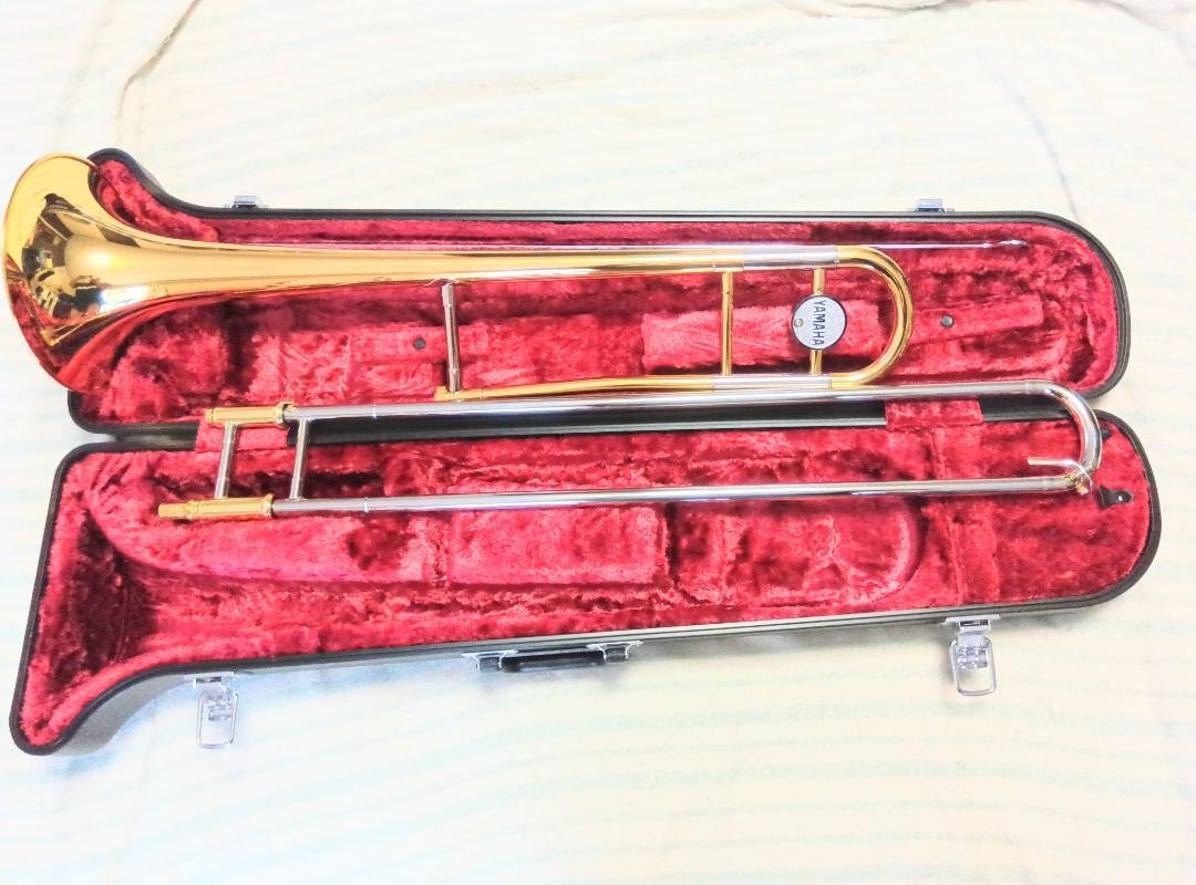 YAMAHA YSL-354E（Europe仕様.ニッケルスライド） YAMAHA YSL-354E Trombone Europe Spec Nickel Slide Gold