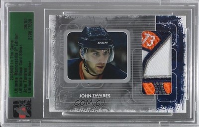 2008-09 ITG Ultimate Memorabilia 9th Edition Silver 38/90 John Tavares 0i5j