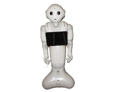 Pepper Humanoid Robot SoftBank Robotics 60 Entertainment Apps Installed in Robot