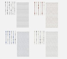 Beaded Door Curtain Acrylic Fly Screen Hanging Blind 180x90cm Summer