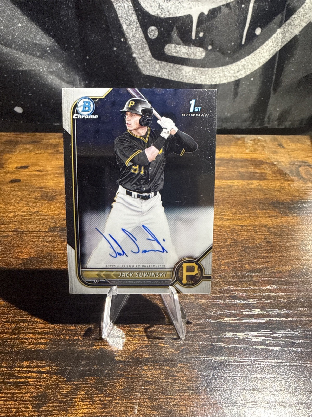 2022 Bowman - Chrome Prospect Autographs Jack Suwinski #CPA-JS (AU, RC)