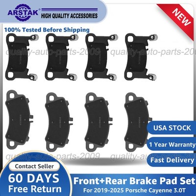 NEW Front and Rear Brake Pad Set 9Y0698151R For Porsche Cayenne 3.0T 2019-2025