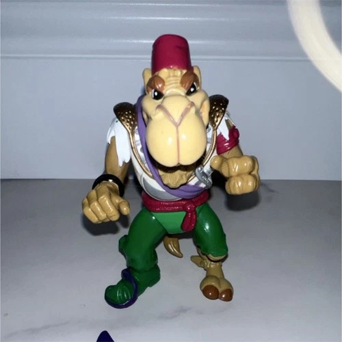 Vintage 1993 Teenage Mutant Ninja Turtles Sandstorm Camel Loose Figure and Sword