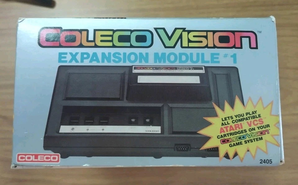 ColecoVision Expansion Module #1 Game Adapter Original Box Brand New Sealed (Nos - Image 3 of 4