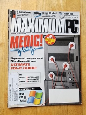 Maximum PC Magazine 2001~Vintage EARLY COMPUTERS~First Smartphones PDA is Dead!