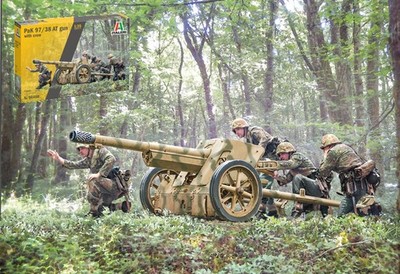 Italeri PAK 97/38 AT GUN WITH CREW KIT 1:72