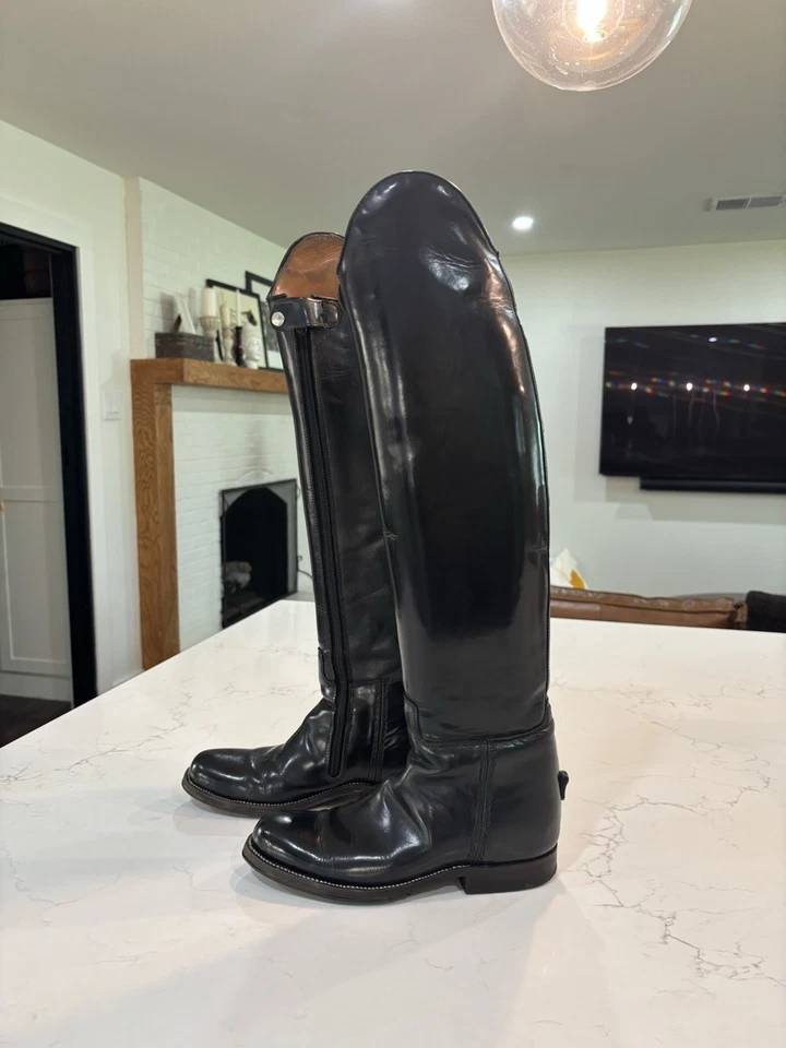 Botas de doma personalizadas La Mundial (LM) 7,5/8 altas ajustadas Foto 3 de 4