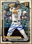 Konnor Griffin Auto Signed 2024 Bowman Draft IP 1st RC Card #BD-22 Pirates