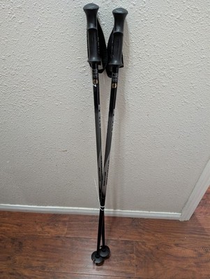 Leki Stratos 4.5 Series Ski Poles 110cm 44  Black