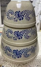Pyrex Homestead Vintage Nesting Mixing Bowls 3-Piece Set Models 401, 402, 403