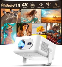 Magcubic Portable Smart Projector  Android 14 Autofocus HY300 Max 260 ANSI