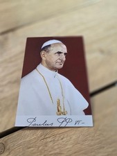 Papst Paul VI Repro-Autogramm -ca. 10x15 (940)