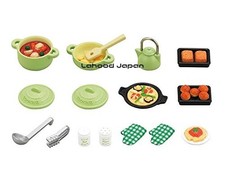 Sylvanian Family Furniture Cooking Set Ca-410 ST Mark Certification 3 years old