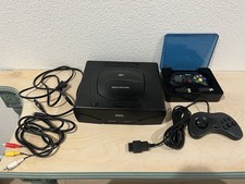 SEGA Saturn Model 2 MK-80001 Black Console Tested Works Check Description