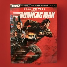 NEW The Running Man 4K UHD  Blu-Ray  Digital W/ 4K Mastering  Slipcover