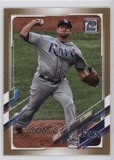 2021 Topps Gold 1679/2021 Yonny Chirinos #592 ut4