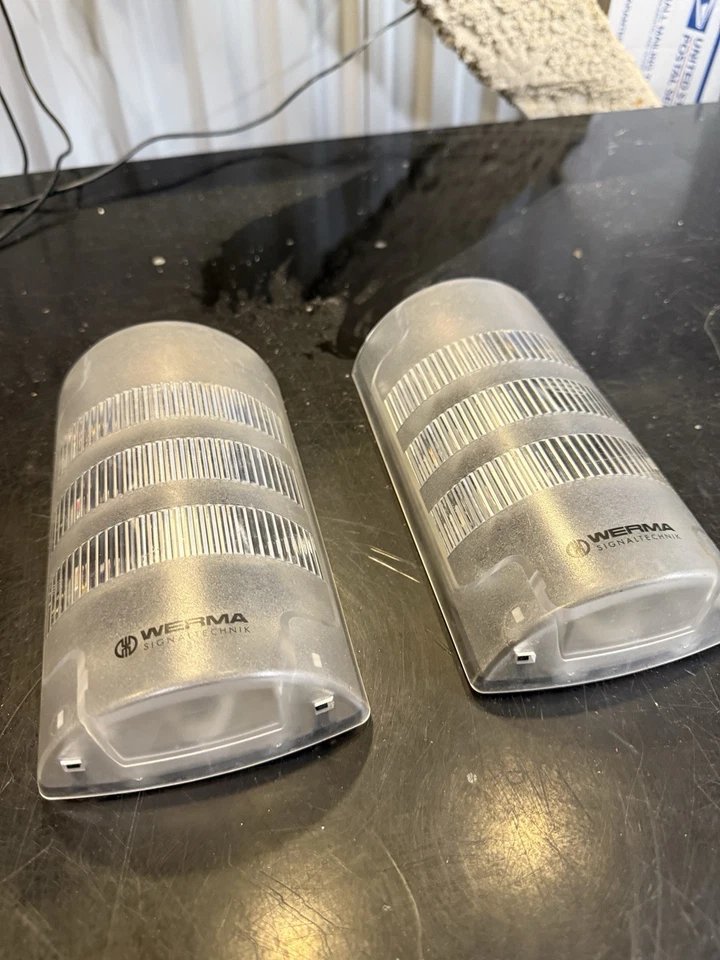 2 - Werma 69120055 Tower Light Assembly Flat Sign 24VAC/DC LED Red Yellow Green - Image 2 of 4