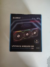 Lian Li Uni Fan SL Wireless 120 Reverse Blade w Controller 12RSL1W3B - Black