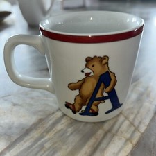 TIFFANY  CO ALPHABET BEARS ABC MUG 1994 Cup Teddy Porcelain