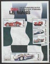 Belgium - Sheet - 2019 - COB BL283** - 24h LE MANS - MNH -
