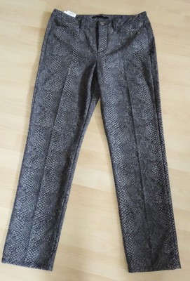 MAC Damen Jeans Cara NEU Gr. 36/28 Stretch Schlangenmuster