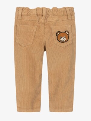 Moschino BabyBoys Beige Corduroy Trousers 6-9mos EUC!
