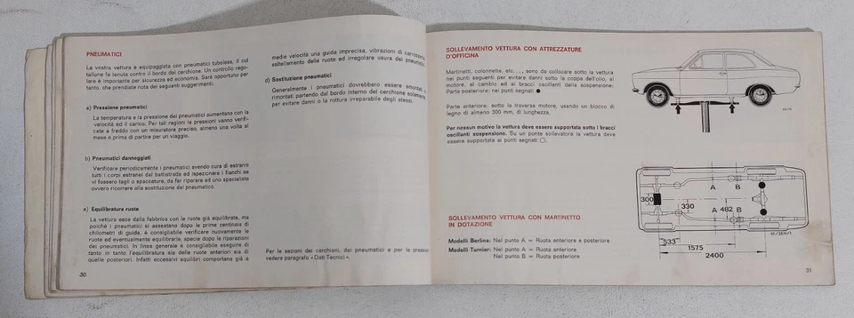 81098 Uso e Manutenzione - Ford Escort - 1969 - Immagine 4 di 4