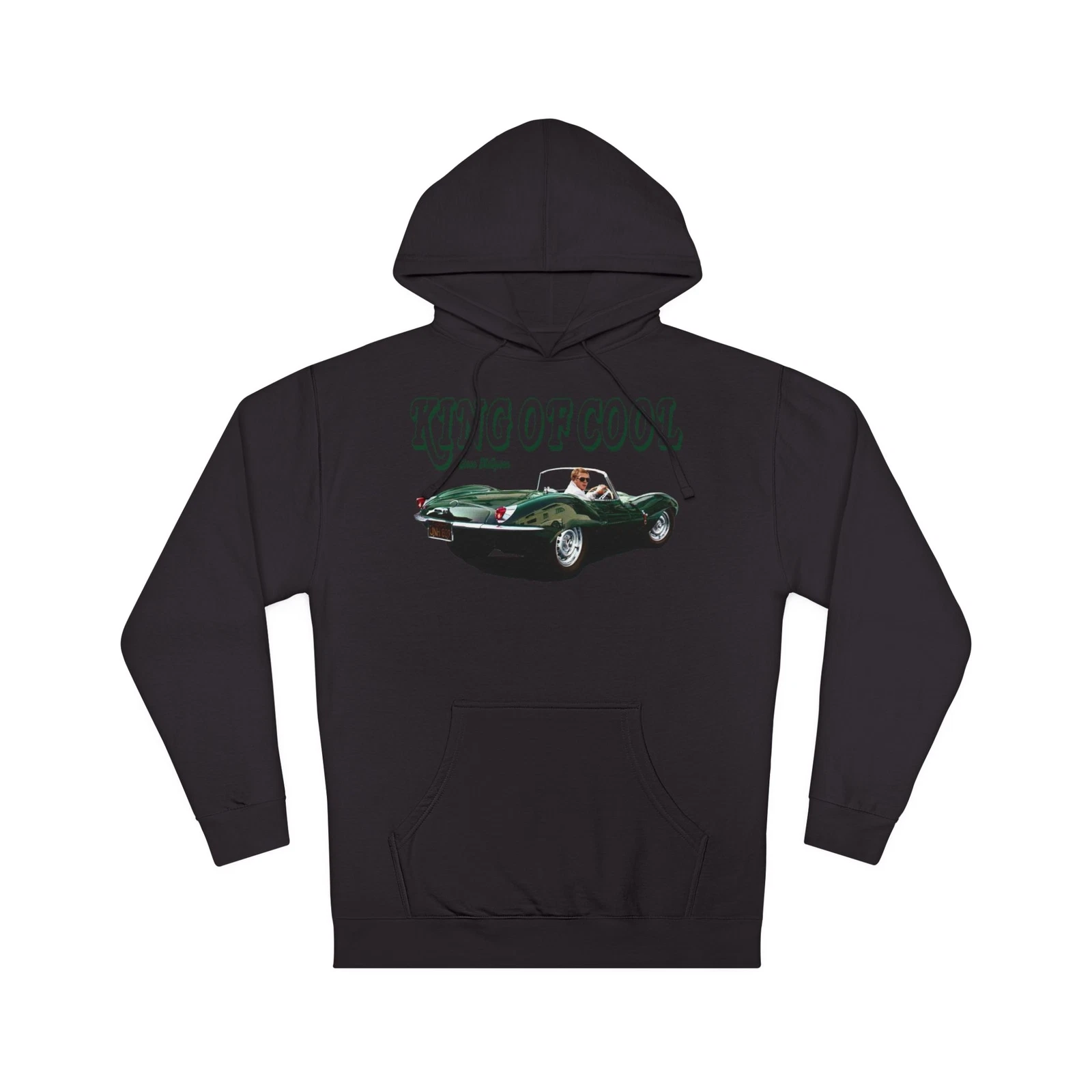 ALEXANDER MCQUEEN King of Cool Steve McQueen Jaguar XKSS Felpa con cappuccio