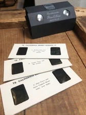 Vintage Synchromatic Flex-O-View 3D Stereoview Slide Viewer T8