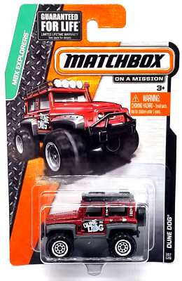 Mattel Matchbox On A Mission Cars / Auto Fahrzeug  Dune Dog