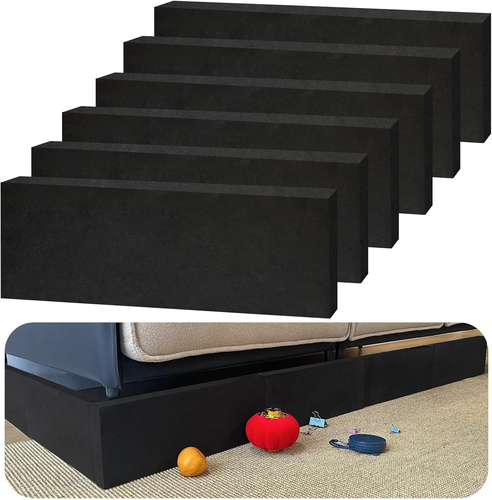 Untercouch Blocker Unterbett Blocker Schwarz EVA Schaumstoff Möbel Blocker, Block