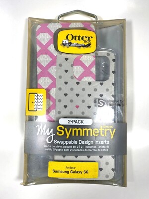 OtterBox My Symmetry Design Einsätze 2er-Pack Für Samsung Galaxy S6