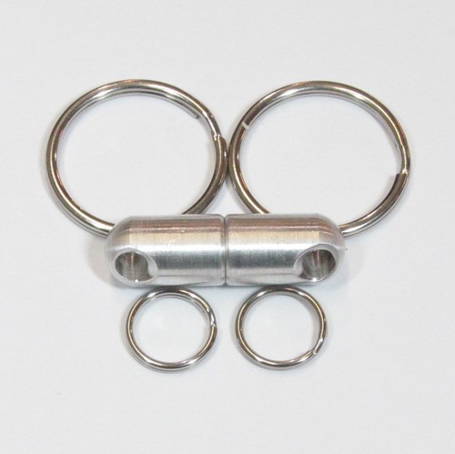 Quick Release Magnet Valet Key Set Ring Fast Connect Breakaway Link Al ...