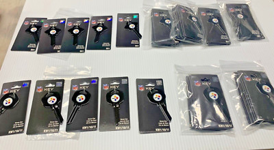 40 NFL Official Licensed Football PITTSBURGH STEELERS House key Blank KW1/SC1