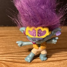 McDonald's 2020 trolls World Tour toy figure blue
